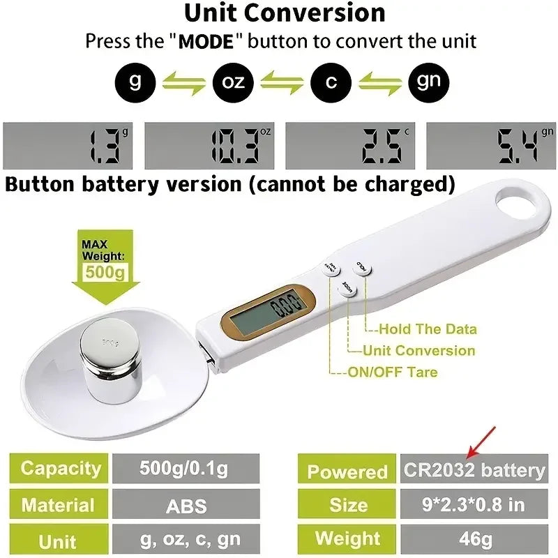 Mini Digital Spoon Kitchen Scale